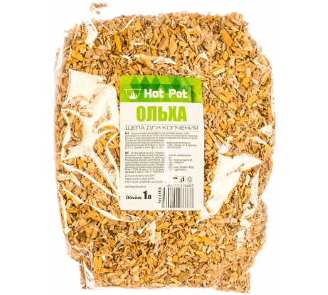 Щепа для копчения (ольха) 1л