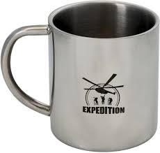 Термо-кружка из нерж. стали 280 мл метал. ручка