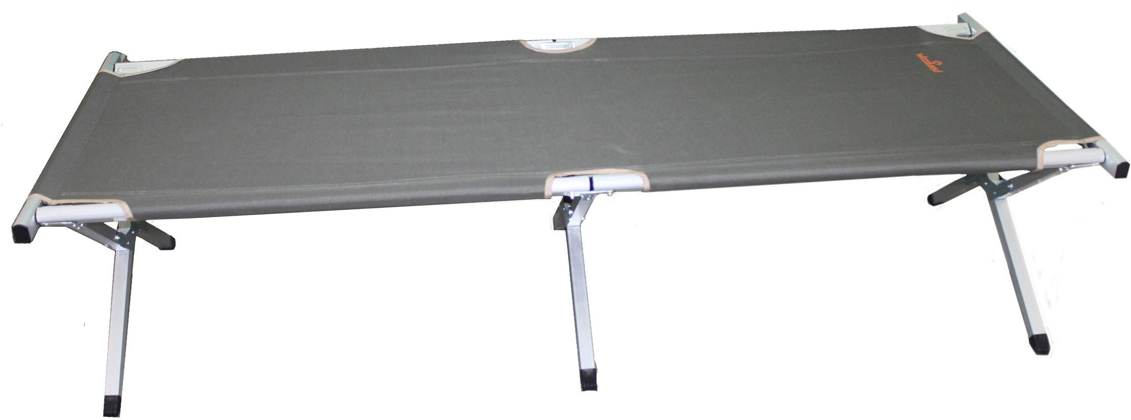 Кровать кемпинговая  Camping bed, 190-65-41см, алюминий