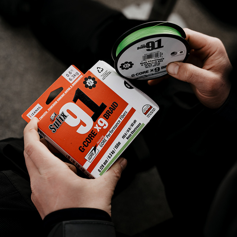 Леска плетеная 91 braid, 0.165мм, 8,1кг, 150м, зеленый