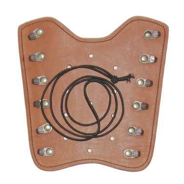 Крага на шнуровке (кожа)