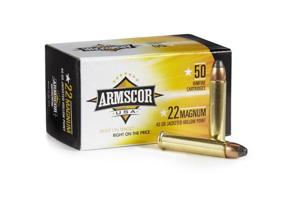 Патрон Armscor, к.22WMR JHP (40gr.)