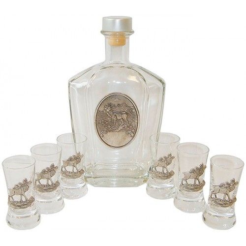 Набор для водки 7 предметов "Hirsch"