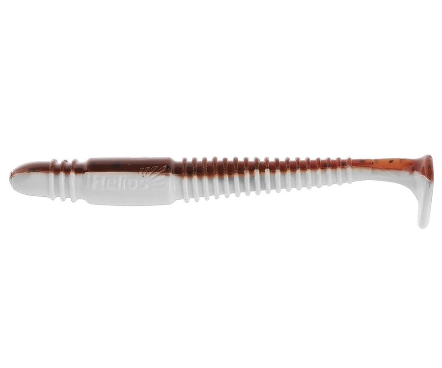 Виброхвост Minoga 3.75", 9.5см, Rusty & White